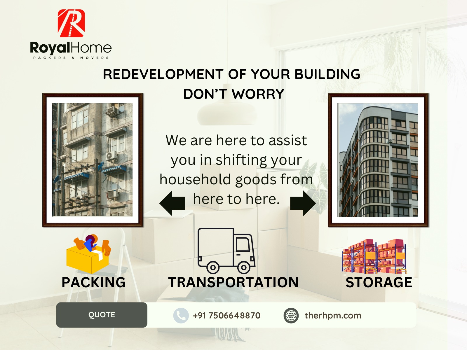 Redevelopment Packers And Movers Andheri West Mumbai